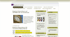 Desktop Screenshot of englischlernen.biz